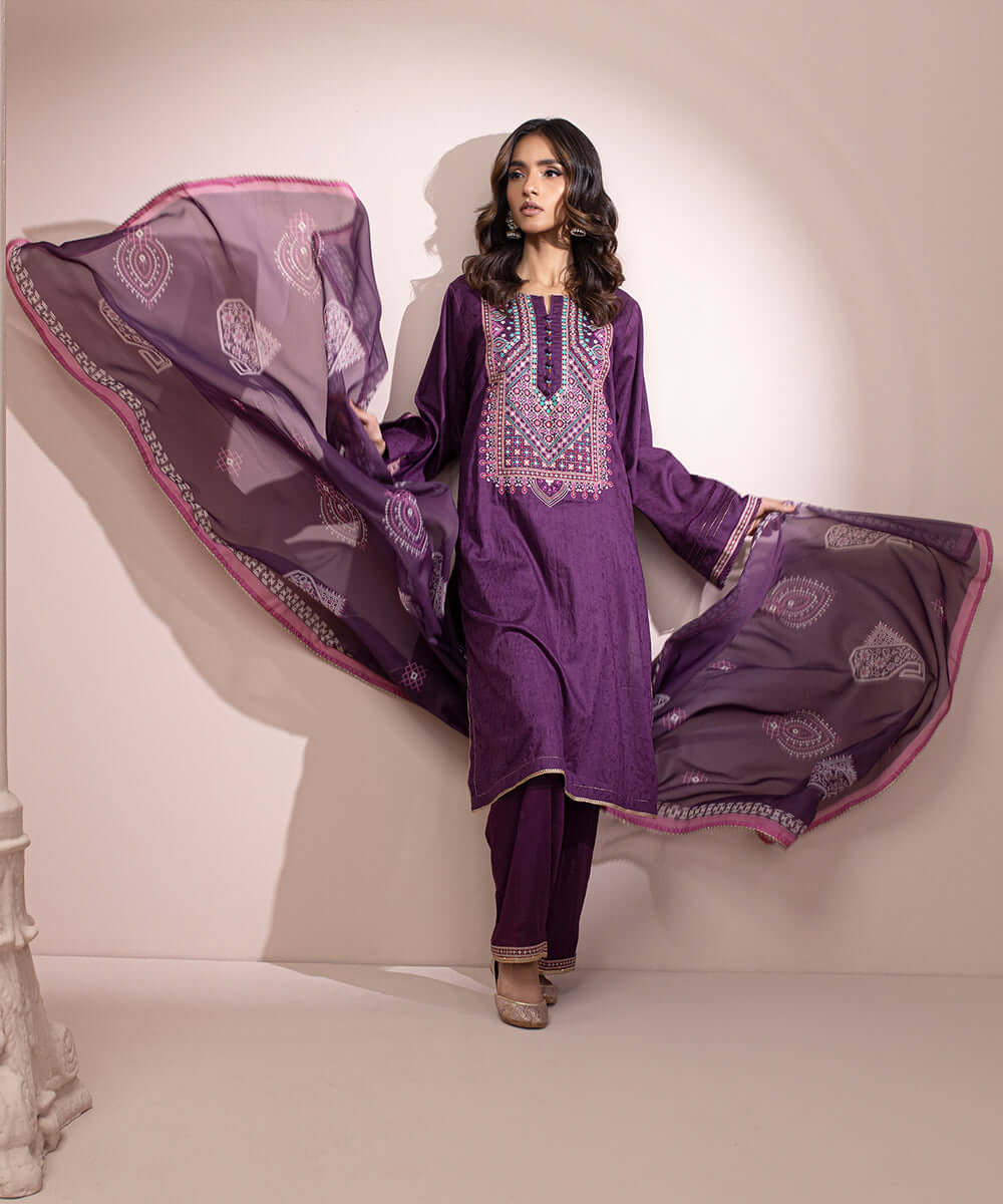 KASIA Women 3 Piece Stitched Suit in Pakistan